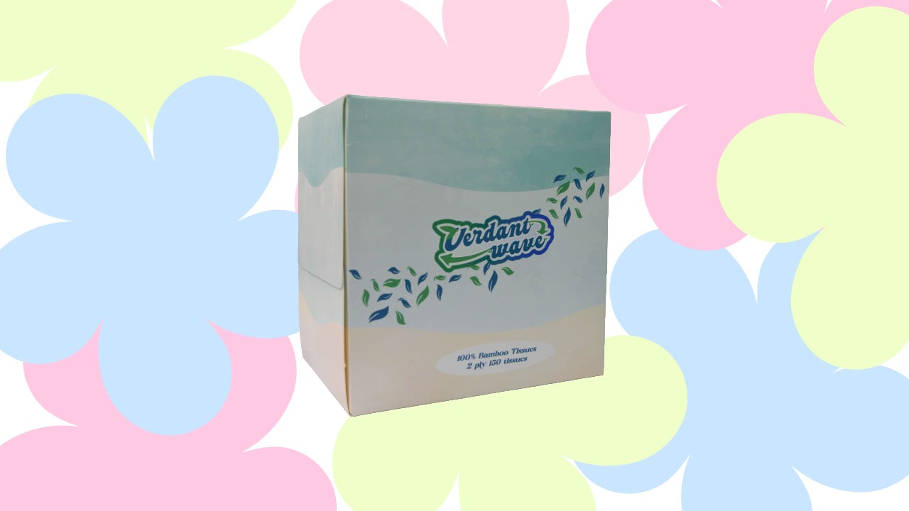 Verdant Wave bamboo facial tissues – soft, sustainable, Greenacre pickup