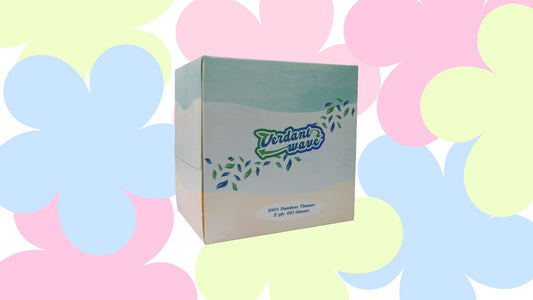 Verdant Wave bamboo facial tissues – soft, sustainable, Greenacre pickup